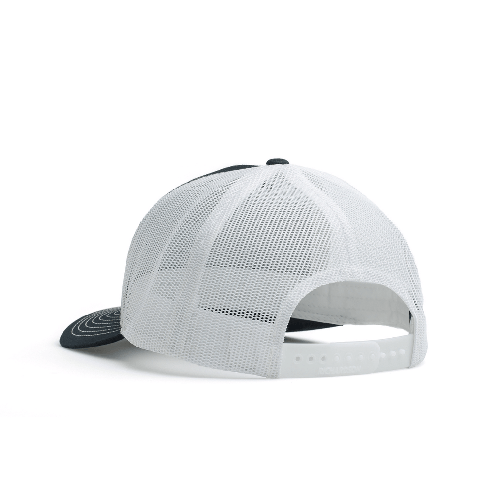 Hat back Navy and White